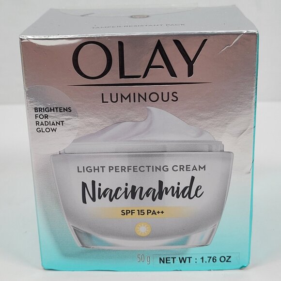 Olay Luminous Light Perfecting Cream Niacinamide SPF 15 PA++ 50g NIB - Picture 1 of 5
